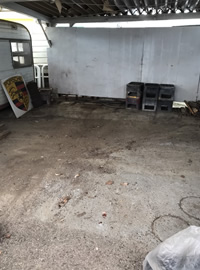 後片付けもして帰ります